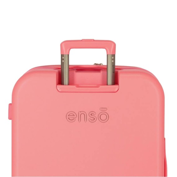 Mala de Viagem Média 70cm 4R Exp. ENSO Beautiful Nature Rosa | Ref. 186.9689222