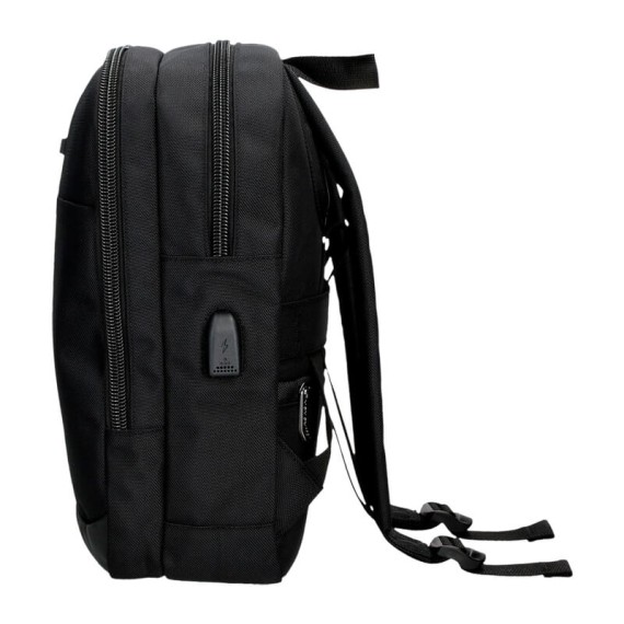 Mochila para Portátil 13” Adapt. MOVOM Buster Preta | Ref. 186.5342221 Mochila para Portátil 13” Adapt. MOVOM Buster Preta | Ref. 186.5342221