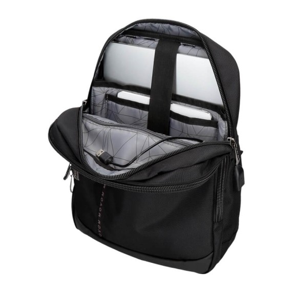 Mochila para Portátil 13” Adapt. MOVOM Buster Preta | Ref. 186.5342221 Mochila para Portátil 13” Adapt. MOVOM Buster Preta | Ref. 186.5342221