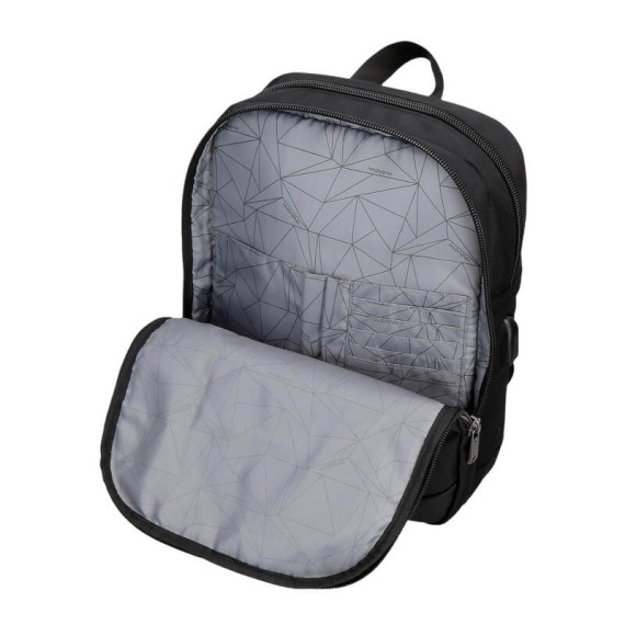 Mochila para Portátil 13” Adapt. MOVOM Buster Preta | Ref. 186.5342221 Mochila para Portátil 13” Adapt. MOVOM Buster Preta | Ref. 186.5342221