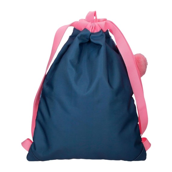 Mochila Saco c/ Bolso Frontal ENSO Dreamers Azul | Ref. 186.9693821