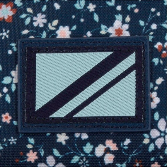 Estojo Escolar 5 Compartimentos PEPE JEANS Alenka Azul Marinho | Ref. 186.6714521