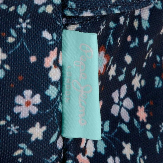 Estojo Escolar 5 Compartimentos PEPE JEANS Alenka Azul Marinho | Ref. 186.6714521