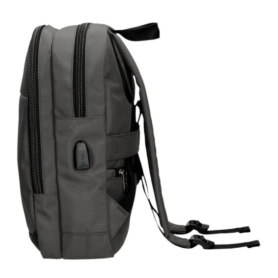 Mochila para Portátil 13” Adapt. MOVOM Buster Cinza | Ref. 186.5342222