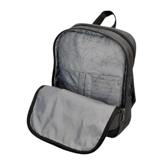 Mochila para Portátil 13” Adapt. MOVOM Buster Cinza | Ref. 186.5342222