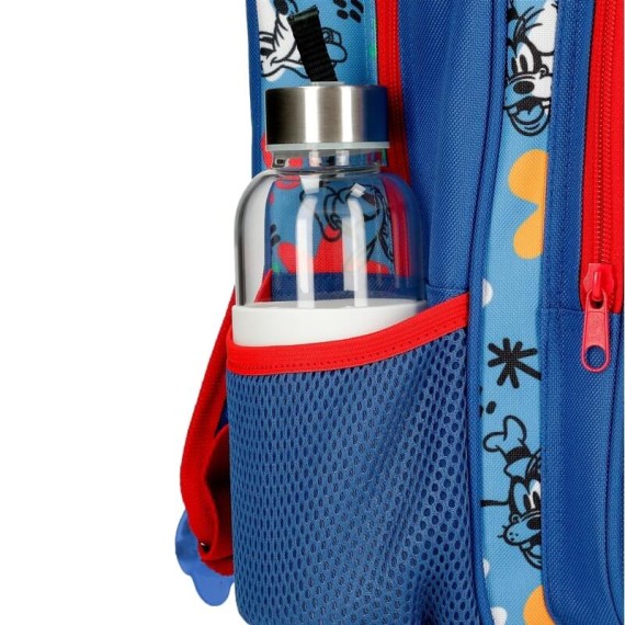 Mochila Pré-Escolar 25Cm MICKEY Peek a Boo Azul Marinho | Ref. 186.42220D1