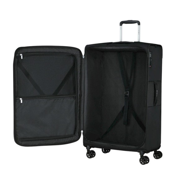 SAMSONITE Mala de Viagem / Trolley Grande 78cm 4R Exp. Urbify Preta | Ref. 92KO700709