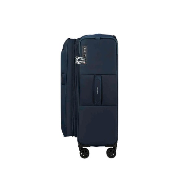 SAMSONITE Mala de Viagem / Trolley Média 68cm 4R Exp. Urbify Azul Marinho | Ref. 92KO700601