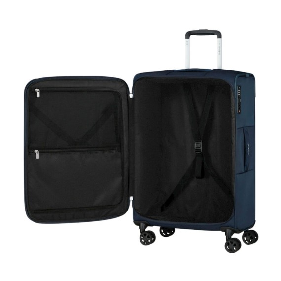 SAMSONITE Mala de Viagem / Trolley Média 68cm 4R Exp. Urbify Azul Marinho | Ref. 92KO700601