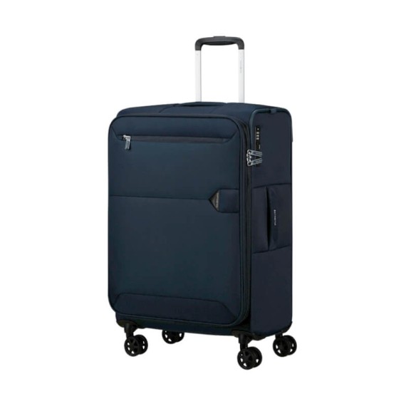 SAMSONITE Mala de Viagem / Trolley Média 68cm 4R Exp. Urbify Azul Marinho | Ref. 92KO700601