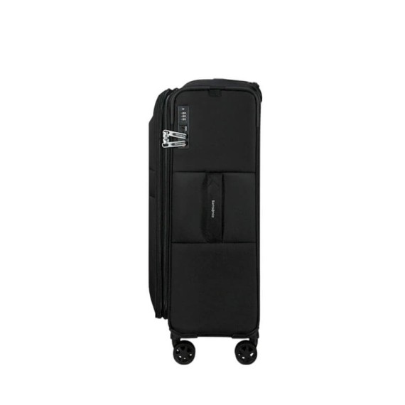 SAMSONITE Mala de Viagem / Trolley Média 68cm 4R Exp. Urbify Preta | Ref. 92KO700609