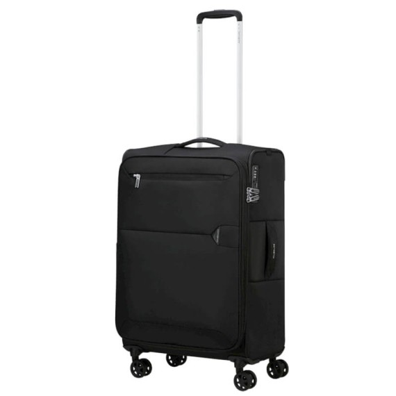 SAMSONITE Mala de Viagem / Trolley Média 68cm 4R Exp. Urbify Preta | Ref. 92KO700609