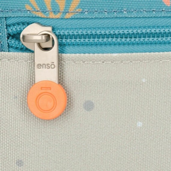 Mochila Pré-Escolar 28Cm c/ Carro ENSO Mr. Crab Azul | Ref. 186.97522T1