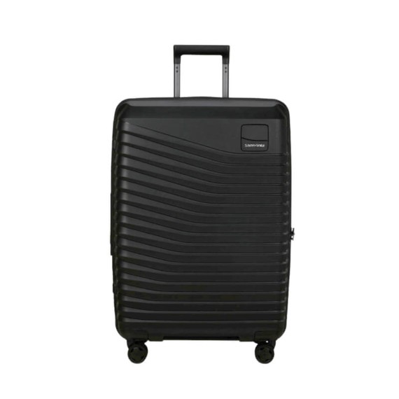 SAMSONITE Mala de Viagem / Trolley Média 68cm 4R Exp. Intuo Preta | Ref. 92KL900209