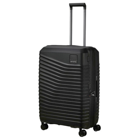 SAMSONITE Mala de Viagem / Trolley Média 68cm 4R Exp. Intuo Preta | Ref. 92KL900209