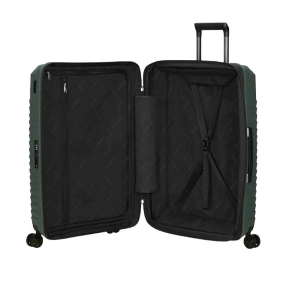 SAMSONITE Mala de Viagem / Trolley Média 68cm 4R Exp. Intuo Verde | Ref. 92KL900224