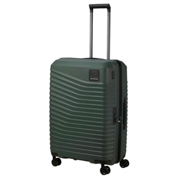 SAMSONITE Mala de Viagem / Trolley Média 68cm 4R Exp. Intuo Verde | Ref. 92KL900224