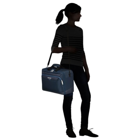 AMERICAN TOURISTER Saco de Cabine 40x30x20 SummerRide Azul Marinho | Ref. 92ME700809