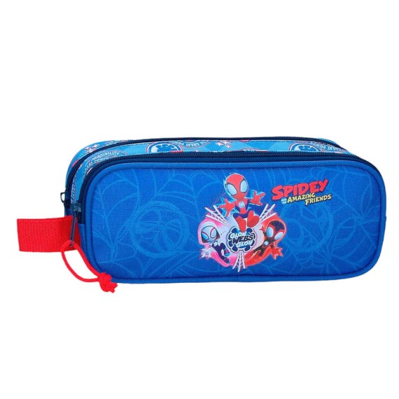 Estojo Escolar Duplo SPIDEY Power of 3 Azul | Ref. 186.2014242