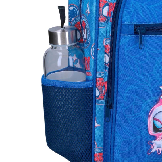 Mochila Infantil 25cm SPIDEY Power of 3 Azul | Ref. 186.2012142