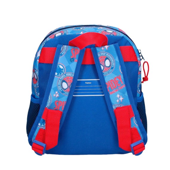 Mochila Pré-Escolar 28cm SPIDEY Power of 3 Azul | Ref. 186.2012242
