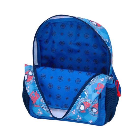 Mochila Pré-Escolar 28cm SPIDEY Power of 3 Azul | Ref. 186.2012242