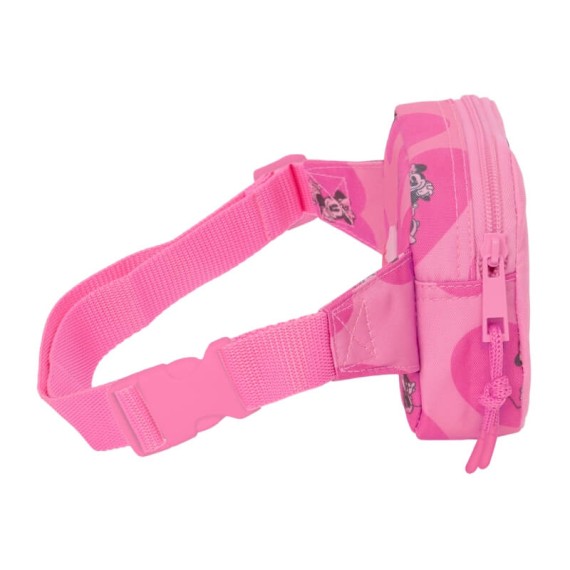 Bolsa de Cintura Infantil Menina MINNIE Loving Fuchsia | Ref. 248.812334669
