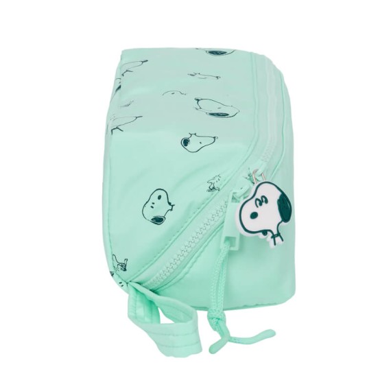 Estojo Escolar Quadrado Grande SNOOPY Groovy Menta | Ref. 248.812439050