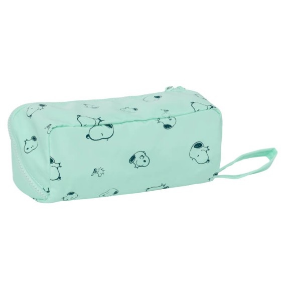Estojo Escolar Quadrado Grande SNOOPY Groovy Menta | Ref. 248.812439050