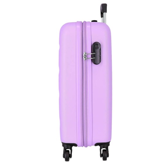 Mala de Cabine / Trolley 55cm 4 Rodas Exp. ROLL ROAD Flex Malva | Ref. 186.584866F