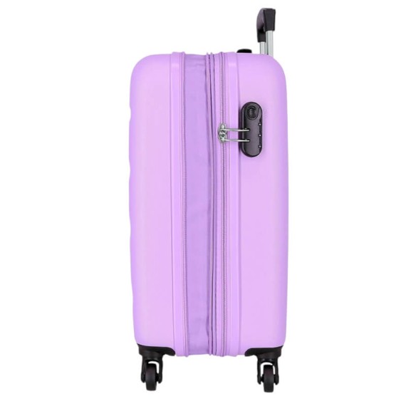 Mala de Cabine / Trolley 55cm 4 Rodas Exp. ROLL ROAD Flex Malva | Ref. 186.584866F