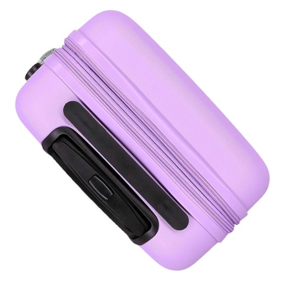 Mala de Cabine / Trolley 55cm 4 Rodas Exp. ROLL ROAD Flex Malva | Ref. 186.584866F