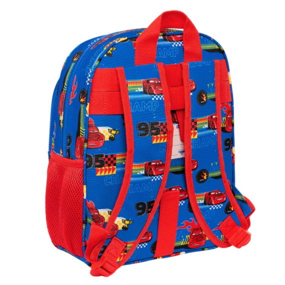 Mochila Infantil Adap. 33cm CARS Race Ready Azul | Ref. 248.612411524 Mochila Infantil Adap. 33cm CARS Race Ready Azul | Ref. 248.612411524