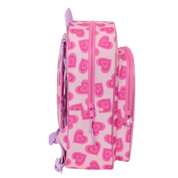 Mochila Infantil Adap. 34cm BARBIE Love Rosa | Ref. 248.612410185 Mochila Infantil Adap. 34cm BARBIE Love Rosa | Ref. 248.612410185