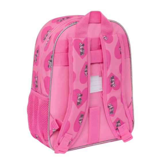 Mochila Infantil Adap. 34Cm Front-Inter MINNIE Loving Fuchsia | Ref. 248.612334185