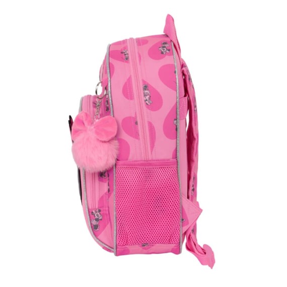 Mochila Infantil Adap. 34Cm MINNIE Loving Fuchsia | Ref. 248.612334609