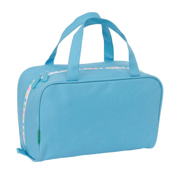Necessaire Rectangular BENETTON Spring Azul Claro | Ref. 248.812451720