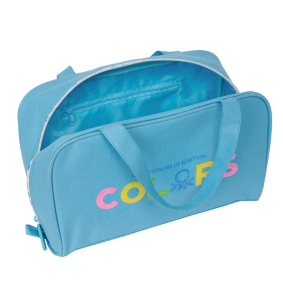 Necessaire Rectangular BENETTON Spring Azul Claro | Ref. 248.812451720