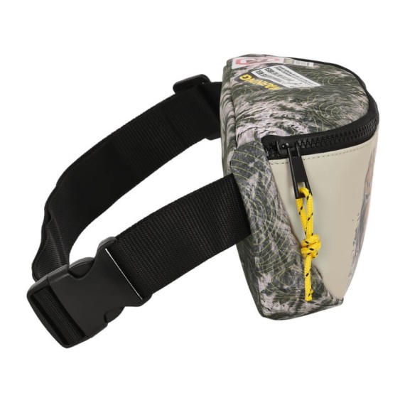 Bolsa de Cintura JURASSIC WORLD Warning Preta | Ref. 248.812363911