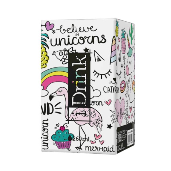 Copo de Viagem 260ml I-TOTAL Unicórnio Branco | Ref. 343.ID0242