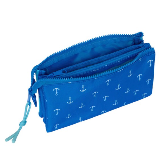 Estojo Escolar Triplo DONALD Infantil Azul | Ref. 248.822408744 Estojo Escolar Triplo DONALD Infantil Azul | Ref. 248.822408744