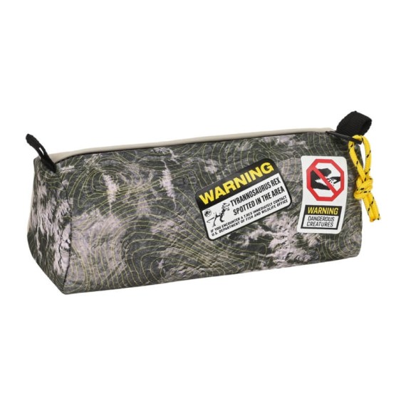 Estojo Escolar Rectangular JURASSIC WORLD Warning Preto | Ref. 248.812363742 Estojo Escolar Rectangular JURASSIC WORLD Warning Preto | Ref. 248.812363742