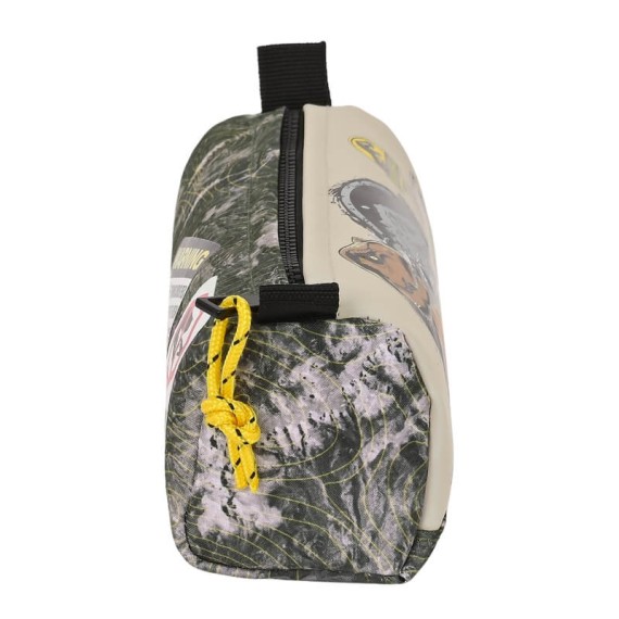 Estojo Escolar Rectangular JURASSIC WORLD Warning Preto | Ref. 248.812363742 Estojo Escolar Rectangular JURASSIC WORLD Warning Preto | Ref. 248.812363742