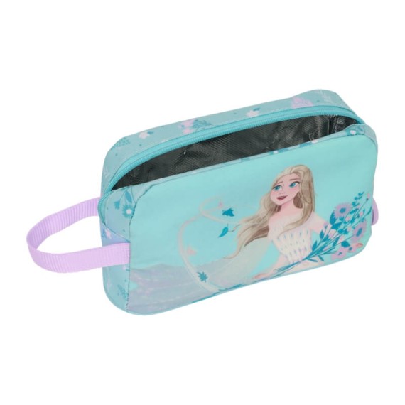 Lancheira Térmica c/ Pega FROZEN II Hello Spring Azul Turquesa | Ref. 248.812373859