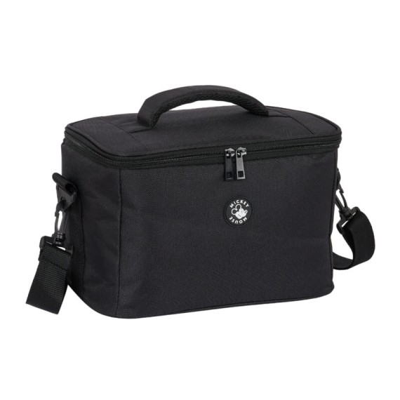 Lancheira Térmica Quadrada MICKEY Waterproof Preta | Ref. 248.622331777