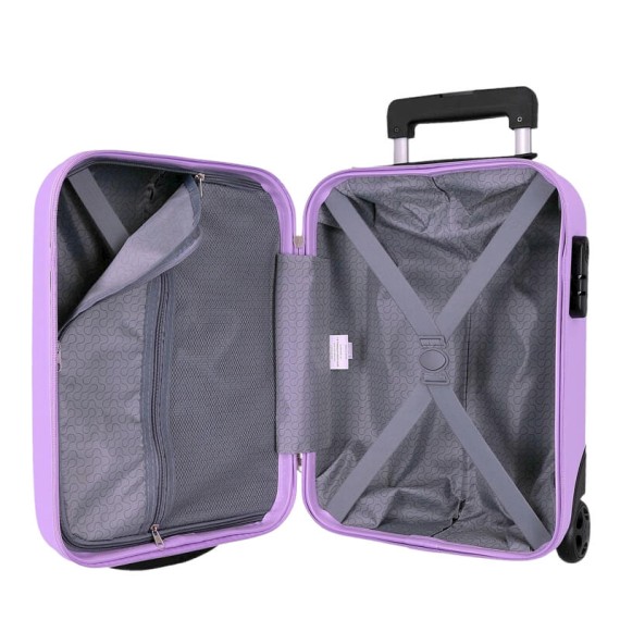 Mala de Cabine / Trolley 40cm 2R Vueling ROLL ROAD Flex Malva | Ref. 186.584996F