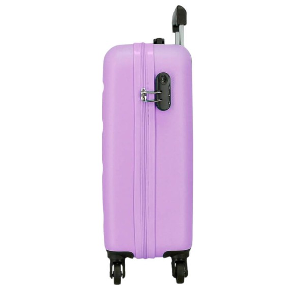 Mala de Cabine / Trolley 55cm 4 Rodas ROLL ROAD Flex Malva | Ref. 186.584946FA