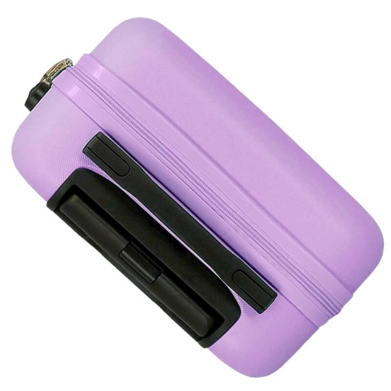 Mala de Cabine / Trolley 55cm 4 Rodas ROLL ROAD Flex Malva | Ref. 186.584946FA