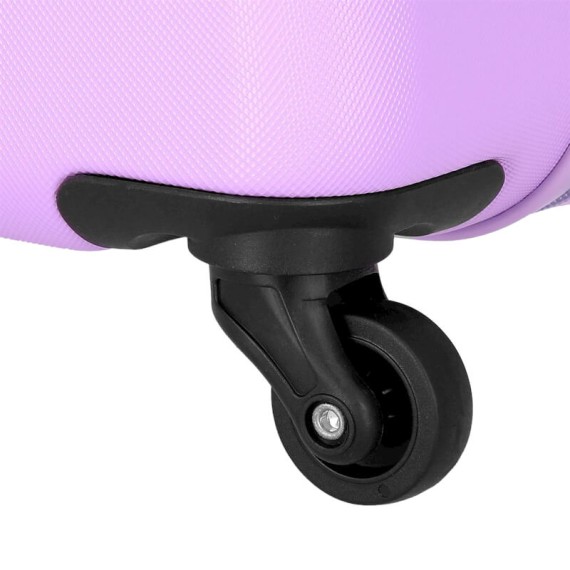 Mala de Cabine / Trolley 55cm 4 Rodas ROLL ROAD Flex Malva | Ref. 186.584946FA