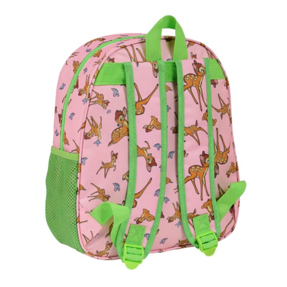 Mochila Infantil 33cm BAMBI 3D Rosa | Ref. 248.622457890 Mochila Infantil 33cm BAMBI 3D Rosa | Ref. 248.622457890